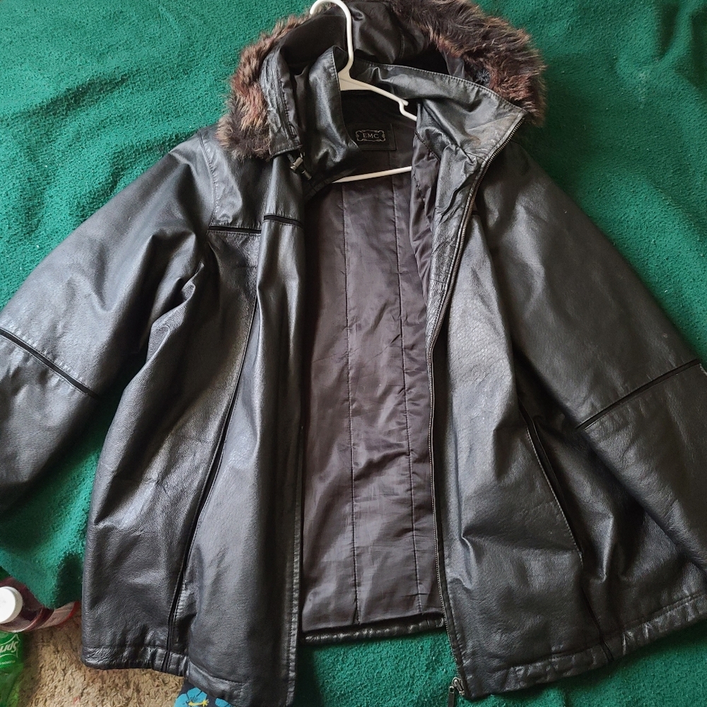 Leather jacket